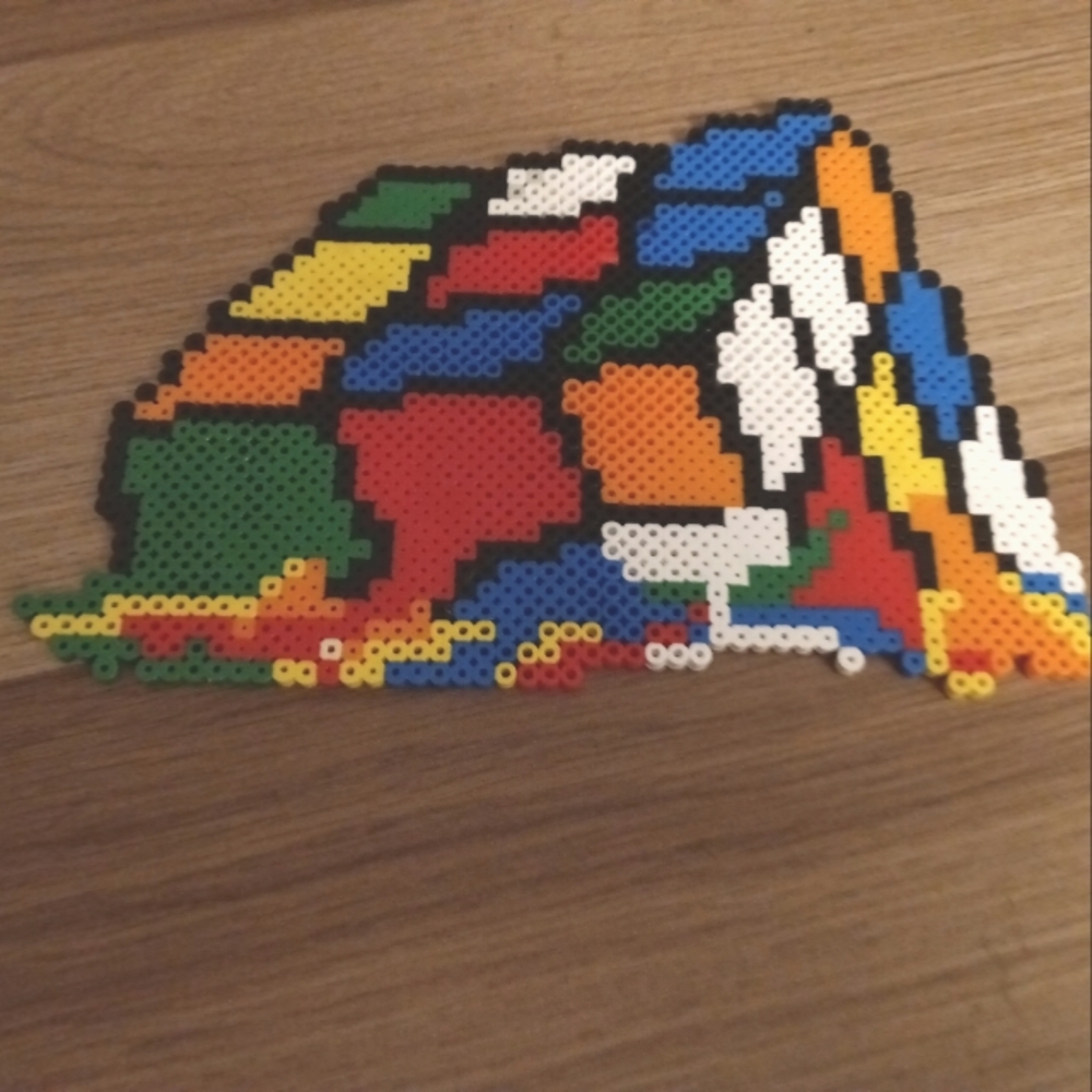 Melting Rubiks Cube Art